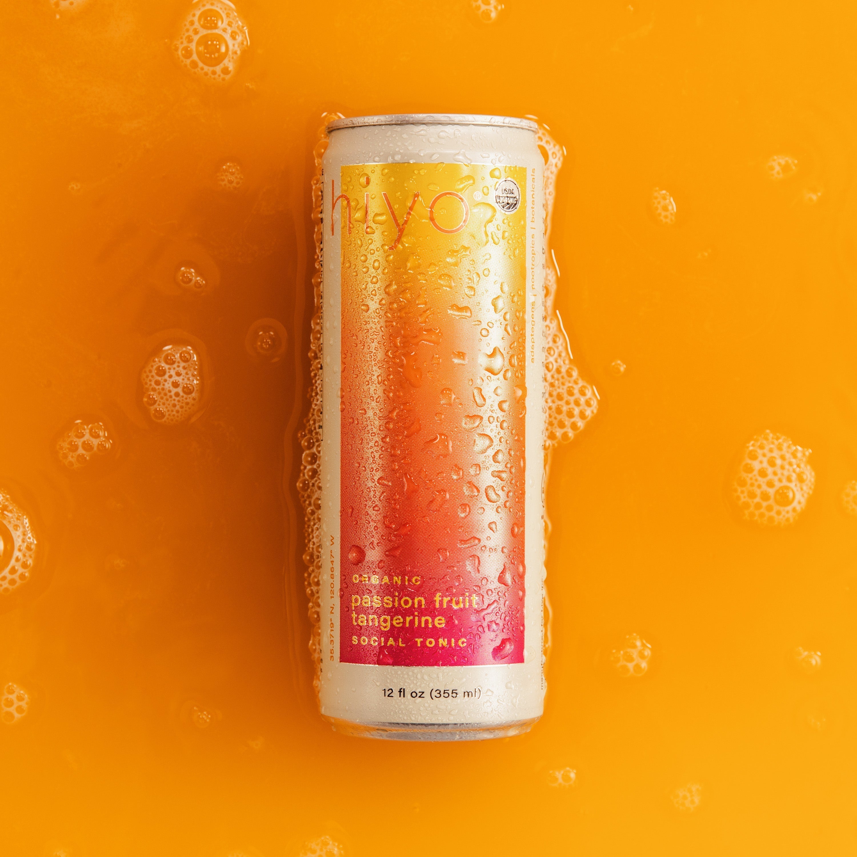 passion fruit tangerine float.