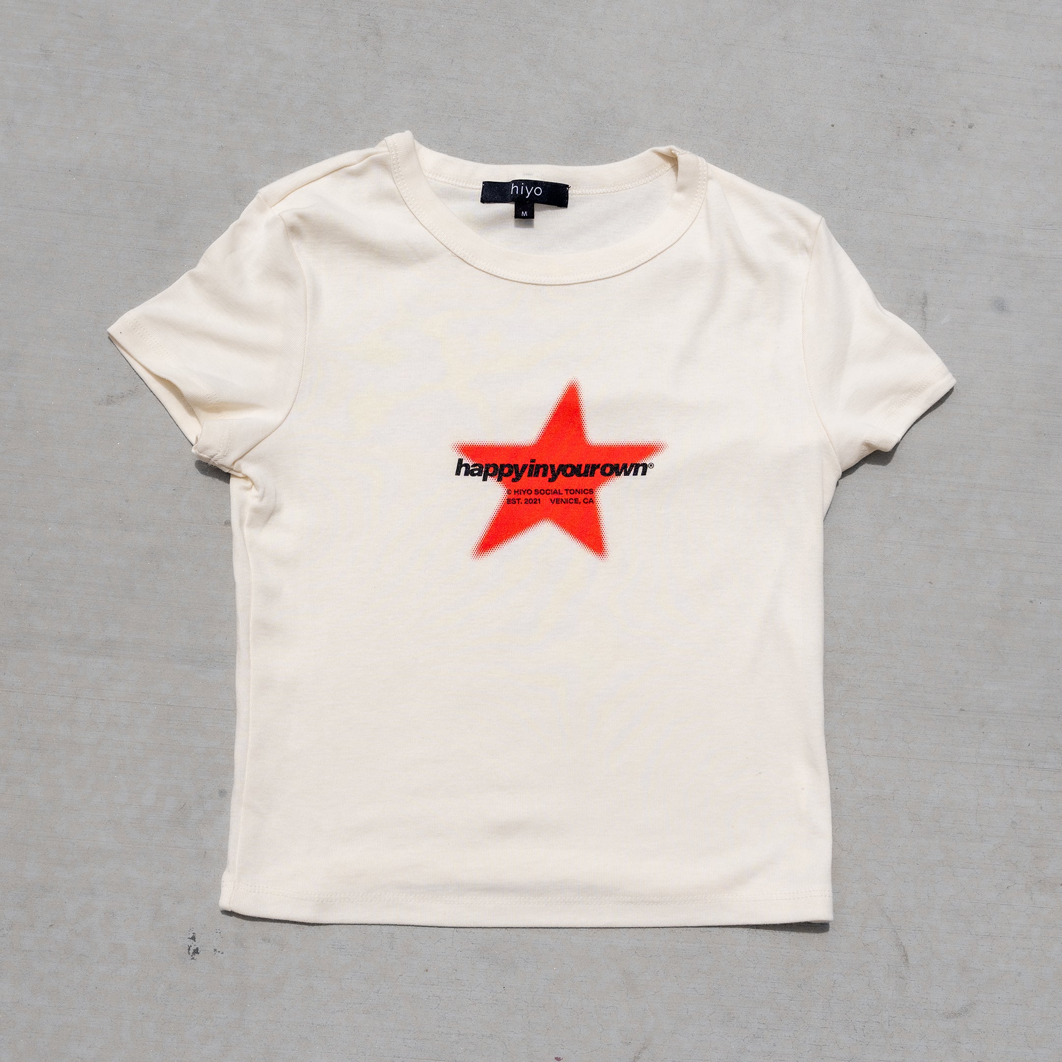 happy in your own baby tee