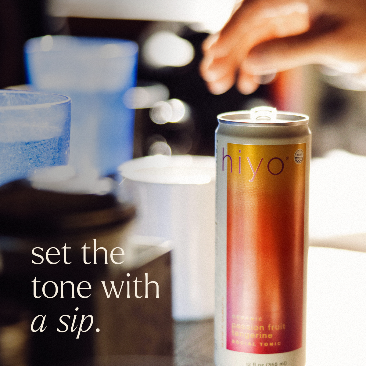 a very gentle citrus spritz.