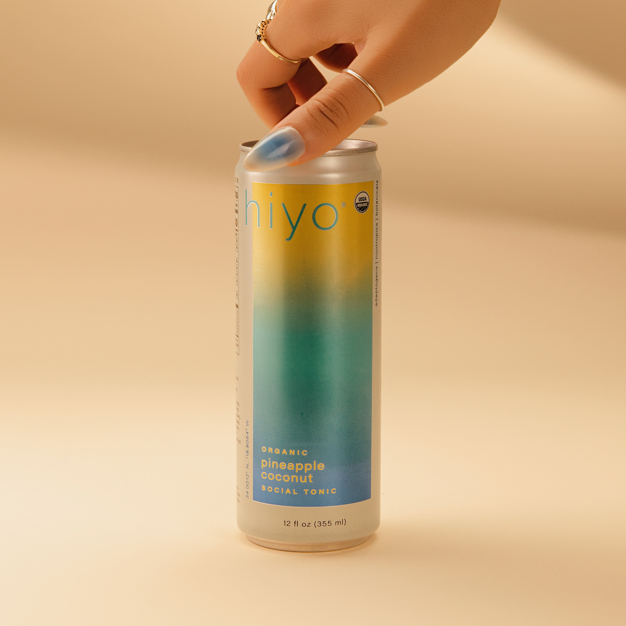 “VACATION VIBES IN A CAN.”