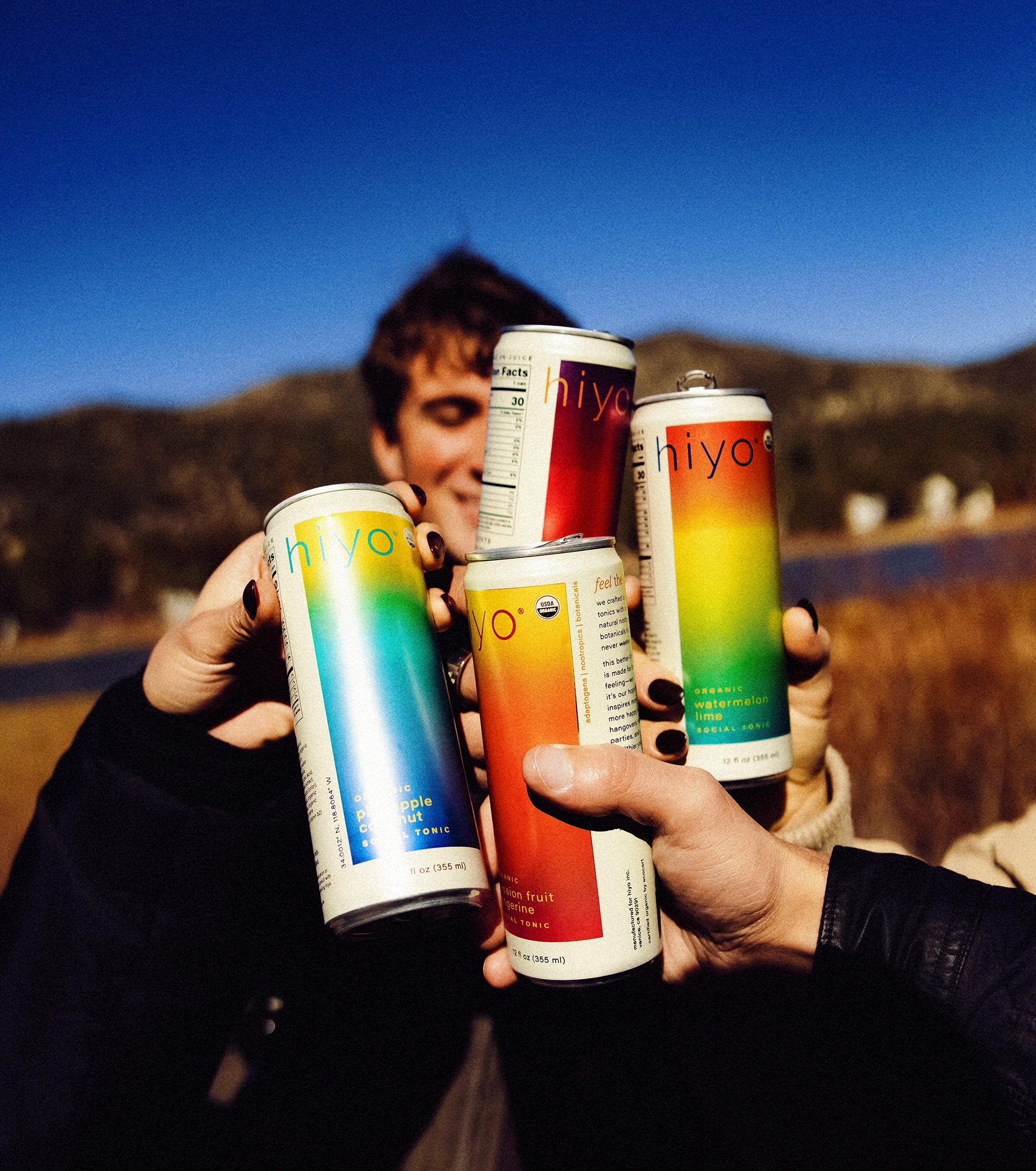 hiyo social tonics: non-alcoholic functional seltzers