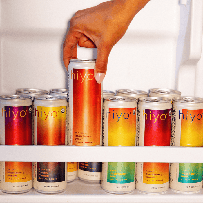 hiyo | classic pack, non-alcoholic functional seltzers