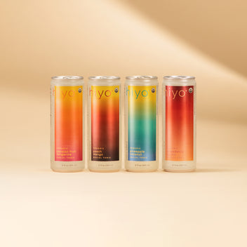 hiyo | classic pack, non-alcoholic functional seltzers